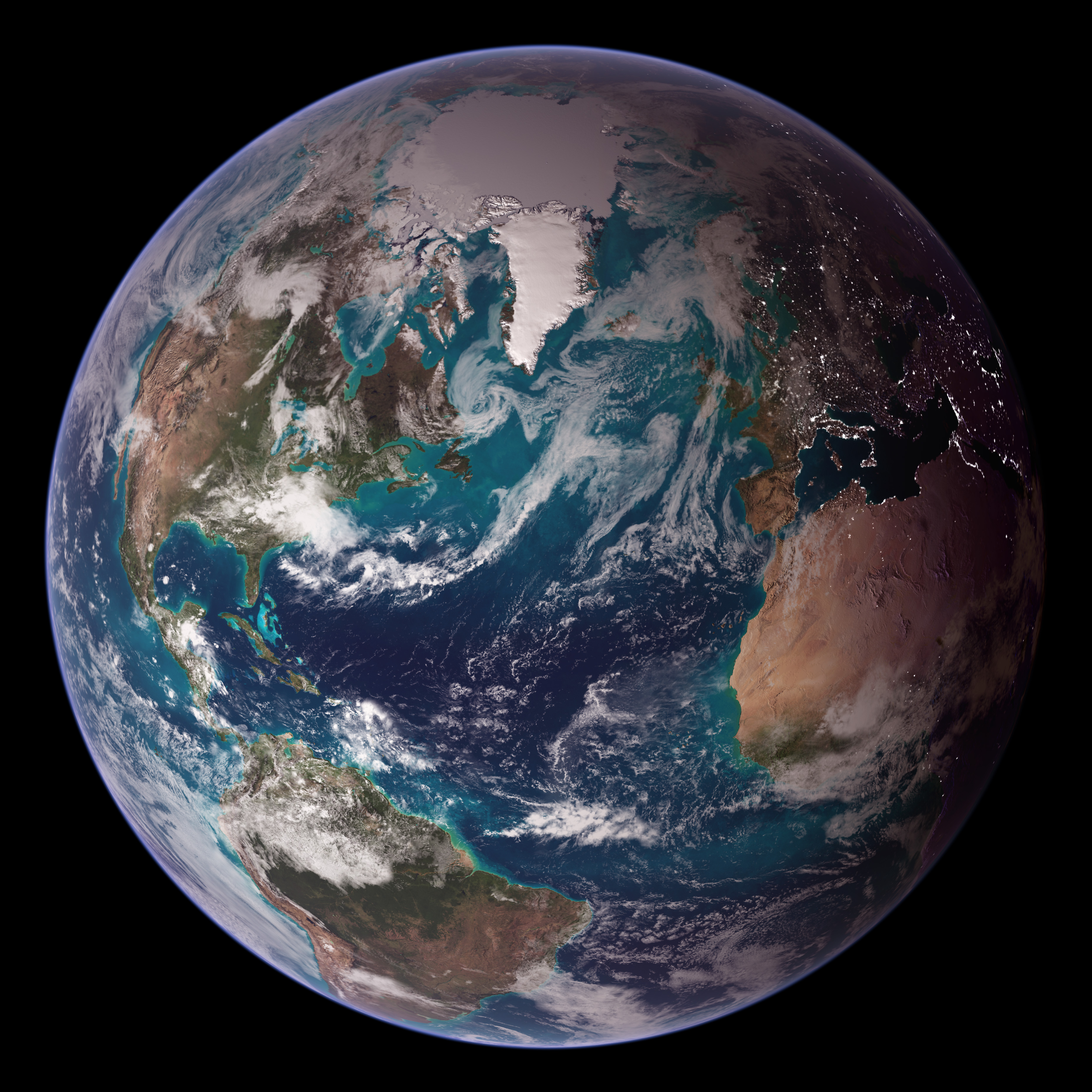 Planet Earth from space