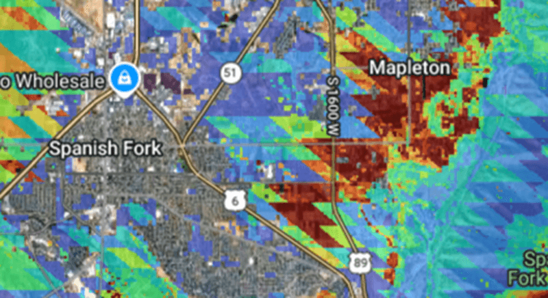 Wildfire Risk map layer preview